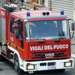 Ceprano, incendio terribile: madre e figlia salve
