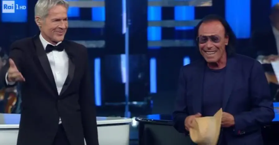 Claudio Baglioni parla di Sora durante il Festival di Sanremo 2019