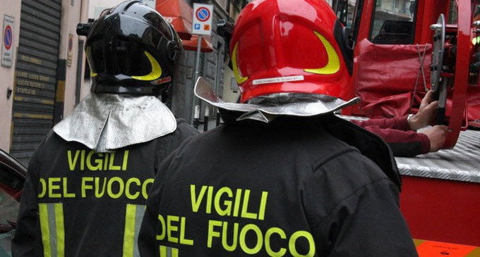 Pontecorvo, incendio durante la processione di San Giovanni Battista