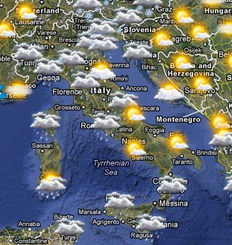 previsioni meteo roma
